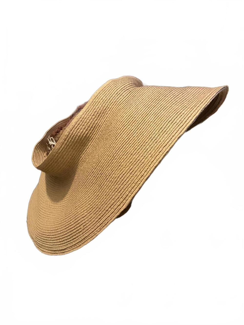Vintage Adjustable  Sizing Wide Brim Sun Hat